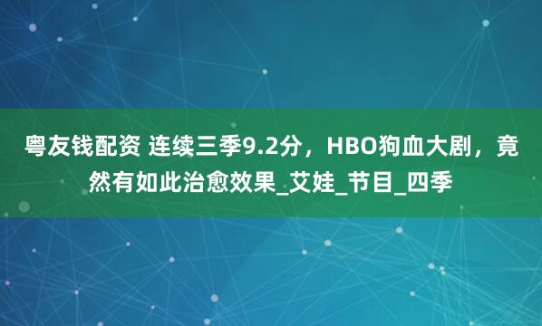 粤友钱配资 连续三季9.2分，HBO狗血大剧，竟然有如此治愈效果_艾娃_节目_四季