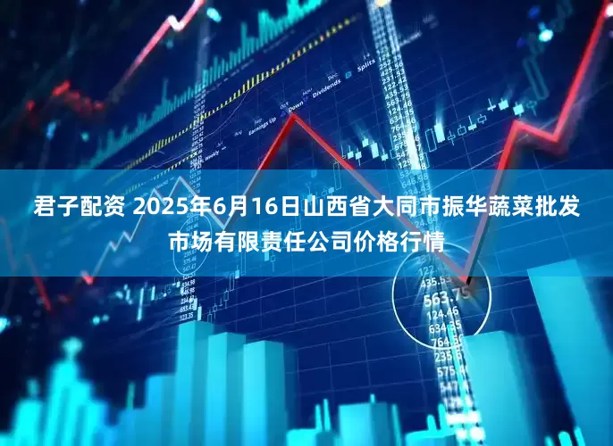 君子配资 2025年6月16日山西省大同市振华蔬菜批发市场有限责任公司价格行情